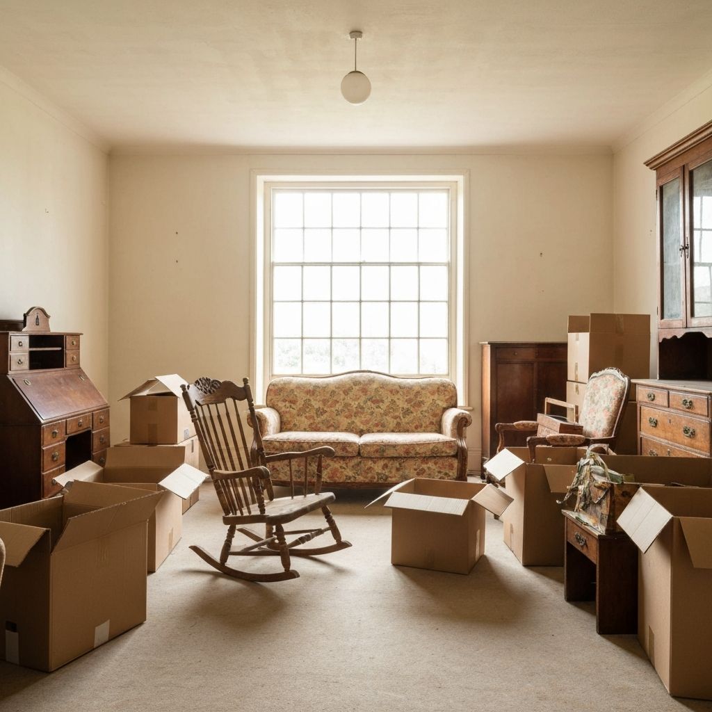 Haushaltsauflösung planen und durchführen