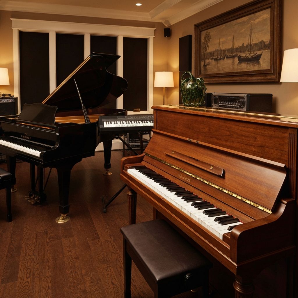 Verschiedene Instrumente - Klavier, Flügel